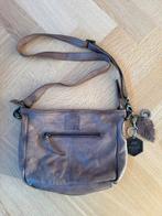 Bear design leren dames tas, Sieraden, Tassen en Uiterlijk, Tassen | Schoudertassen, Ophalen of Verzenden, Zo goed als nieuw, Bruin