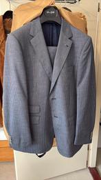 Van Gils Blauw Pak - Maat 40-50, Kleding | Heren, Kostuums en Colberts, Ophalen, Zo goed als nieuw, Maat 48/50 (M), Blauw