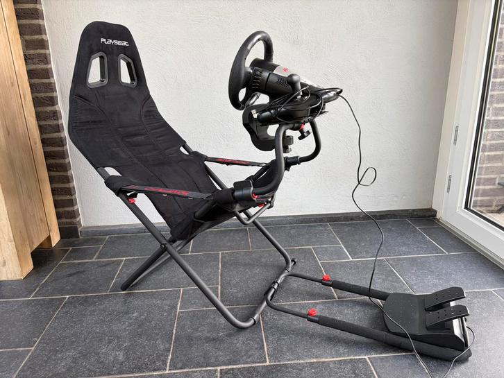 Playseat challenge racestoel + stuur/pedalen, Spelcomputers en Games, Spelcomputers | Sony PlayStation Consoles | Accessoires