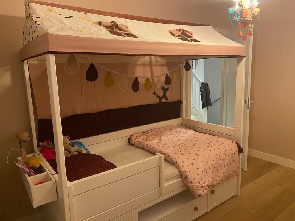 Lifetime kinderbed met opberglades – sfeervol & stevig, Kinderen en Baby's, Kinderkamer | Bedden, 85 tot 100 cm, Gebruikt, Ophalen of Verzenden