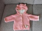 Schattig dik gebreid vestje 62 borduursel, Gebruikt, Ophalen of Verzenden, Dopodopo, Truitje of Vestje
