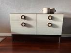 Mooi mid century kastje, in bruin/beige kleur, Huis en Inrichting, Kasten | Dressoirs, Ophalen, Overige materialen, 50 tot 100 cm