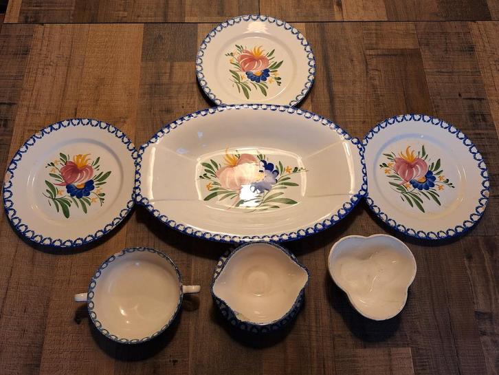 Zell am Harmersbach Serviesdelen, Antiek en Kunst, Antiek | Keramiek en Aardewerk, Ophalen