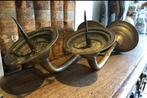 ZEER MOOIE SET KERK KANDELAARS, Ophalen of Verzenden, Koper of Brons