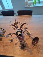 Korenlamp vintage kroonluchter en plafoniere totaal 6 stuks, Huis en Inrichting, Ophalen