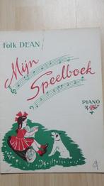 Folk Dean - Mijn Speelboek - Piano, Piano, Gebruikt, Ophalen of Verzenden