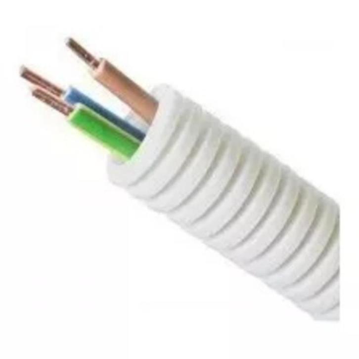 Flexibele buis met draad  Gevraagd, Doe-het-zelf en Verbouw, Elektra en Kabels, Nieuw, Kabel of Snoer, Ophalen of Verzenden