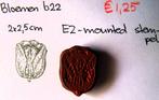 Bloemen 622 EZ-mounted stempel, Hobby en Vrije tijd, Ophalen of Verzenden, Gebruikt, EZ-mounted stempel