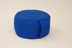 LEOLTE Rond Meditatiekussen Zafu yoga 30cm x 15cm Royal blue, Leolte, Nieuw, Ophalen of Verzenden, Leolte.info@gmail.com