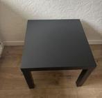 Zwart IKEA tafeltje, afmetingen 55 x 55, Vierkant, 55 tot 75 cm, Zo goed als nieuw, Ophalen