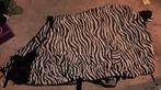 Nette vliegen deken 115/165 zebra print, Dieren en Toebehoren, Ophalen of Verzenden, Zo goed als nieuw