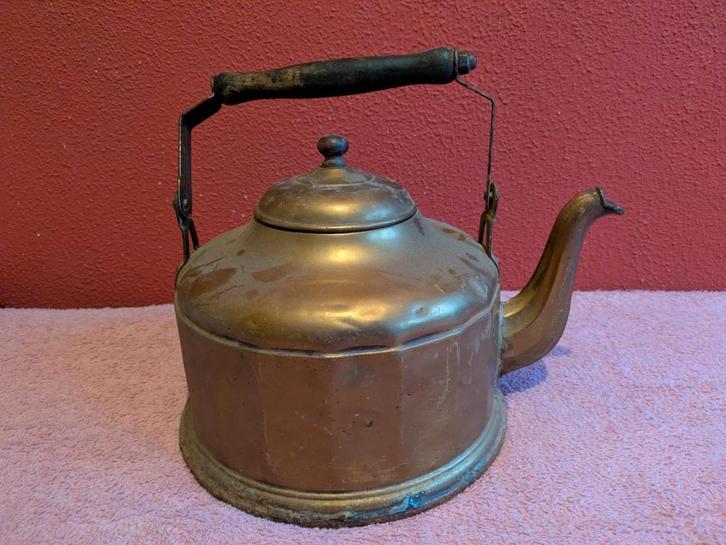 Antieke Koperen Waterketel, Antiek en Kunst, Antiek | Koper en Brons, Ophalen