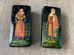 Russische lakdoosjes, Antiek en Kunst, Ophalen of Verzenden