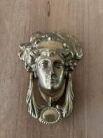 Messing deurklopper, Ophalen of Verzenden, Gebruikt, Bedraad