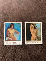 Roemeense Postzegels - Naaktstudies, Ophalen of Verzenden, Buitenland