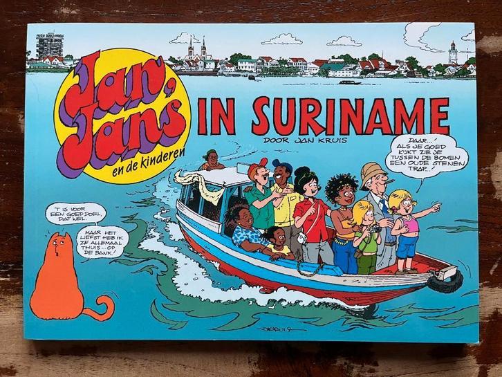 Jan, Jans en de kinderen in Suriname, Boeken, Stripboeken, Zo goed als nieuw, Eén stripboek, Ophalen of Verzenden