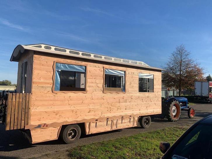 pipowagen (lees volledige beschrijving!), Doe-het-zelf en Verbouw, Bouwketen en Schaftketen, Nieuw, Ophalen