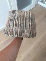 Rotan Lampenkap Leen Bakker, Beige, Rond, Ophalen of Verzenden, Zo goed als nieuw