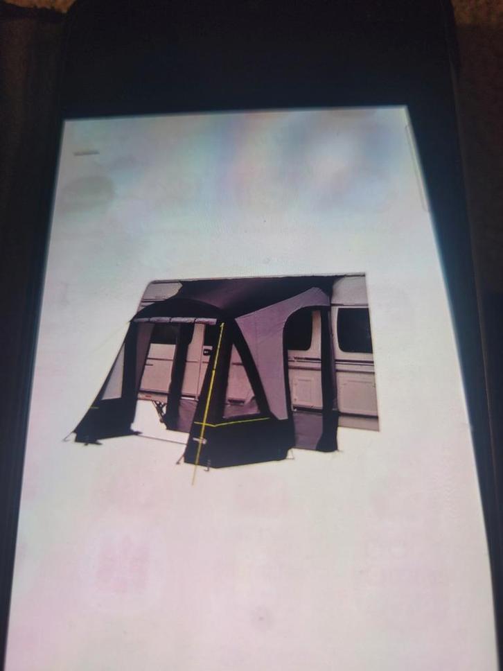 OPBLAASBAAR CAMPER VOORTENT, Caravans en Kamperen, Tenten, Nieuw, Ophalen