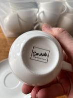 Smaak Fine Bone China Kopjes & Schotels (19 stuks), Ophalen of Verzenden, Zo goed als nieuw, Effen, Kop(pen) en/of Schotel(s)