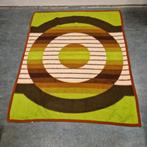 Vintage deken dralon retro deken jaren 70 spaceage plaid, Ophalen of Verzenden, Huis en Inrichting