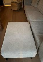 Lorraine 4,5 zits bank + voetenbank - Cube stof, 250 tot 300 cm, 75 tot 100 cm, Ophalen of Verzenden, Zo goed als nieuw