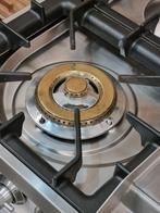 Luxe Fornuis Boretti 100cm wit + rvs 5 pits frytop 2ovens, 60 cm of meer, Ophalen of Verzenden, Zo goed als nieuw, Energieklasse A of zuiniger