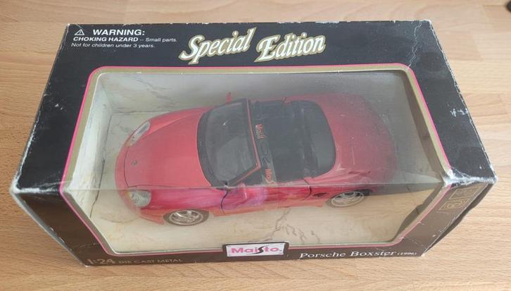 Special Edition Porsche Boxer (1996), Hobby en Vrije tijd, Modelauto's | 1:24, Nieuw, Auto, Maisto, Ophalen of Verzenden