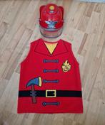 Brandweer outfit 4-6 jaar, verkleedkleding Carnaval., Ophalen of Verzenden, Jongen of Meisje
