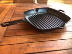 t.k.BK Bourgogne grillepan 26x26cm gietijzer INDUCTIE, Huis en Inrichting, Keuken | Potten en Pannen, Ophalen, Nieuw, Gietijzer