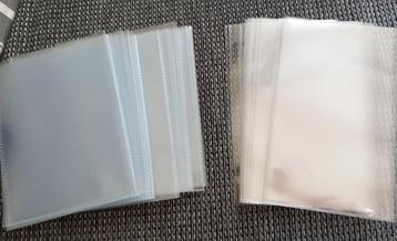Twee maten hoesjes voor bankbiljetten of ansichtkaarten beschikbaar voor biedingen