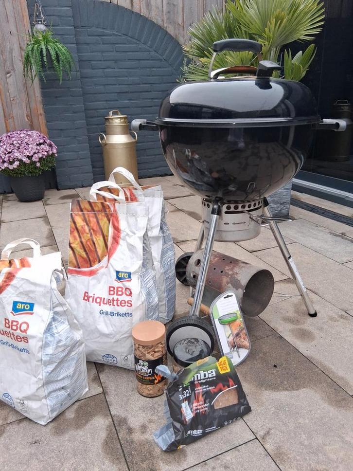 Weber BBQ 47 - Barbecue, Tuin en Terras, Houtskoolbarbecues, Gebruikt, Ophalen of Verzenden