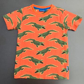 TE KOOP: t-shirt met krokodillen van Someone maat 116 ZGAN beschikbaar voor biedingen