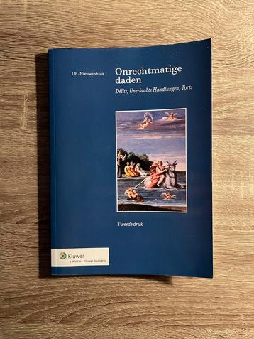 Onrechtmatige Daden (tweede druk) beschikbaar voor biedingen