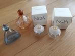 4 lege parfum flesjes Noa, Orchidee en Ming Shu, Verzamelen, Parfumverzamelingen, Ophalen of Verzenden, Gebruikt, Parfumfles