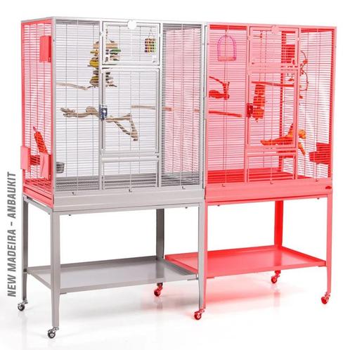 Montana New Madeira Uitbreidingskit Platinum vogelkooi, Dieren en Toebehoren, Vogels | Hokken en Kooien, Zo goed als nieuw, Vogelkooi
