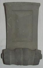 Zwaar betonnen wandornament met krul / console voor muur, Ophalen of Verzenden, Gebruikt, Beton