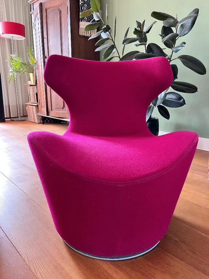 B&B Italia Piccola Papilio fauteuil, Huis en Inrichting, Fauteuils, Zo goed als nieuw, Stof, 50 tot 75 cm, Minder dan 75 cm, Ophalen