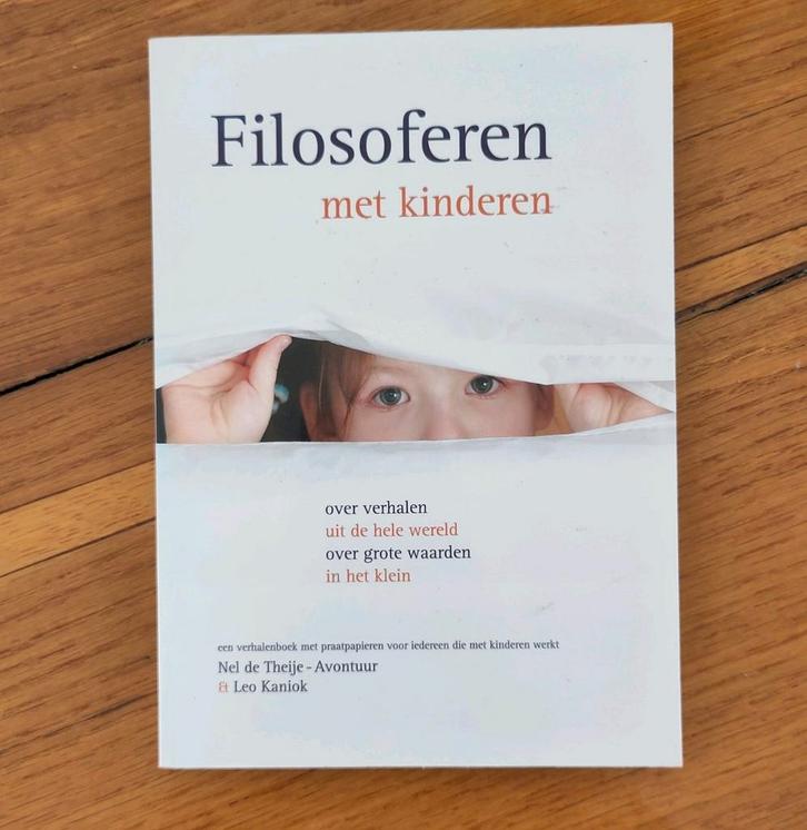 Leo Kaniok - Filosoferen met kinderen, Boeken, Schoolboeken, Zo goed als nieuw, Overige niveaus, Ophalen of Verzenden