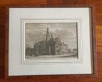 Kopergravure (Jacob Folkema) van Stadhuis van ’s Gravenhage, Antiek en Kunst, Kunst | Etsen en Gravures, Ophalen