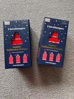 2 sets Postcode loterij - hollandse huisjes kersthangers, Diversen, Kerst, Ophalen of Verzenden, Nieuw