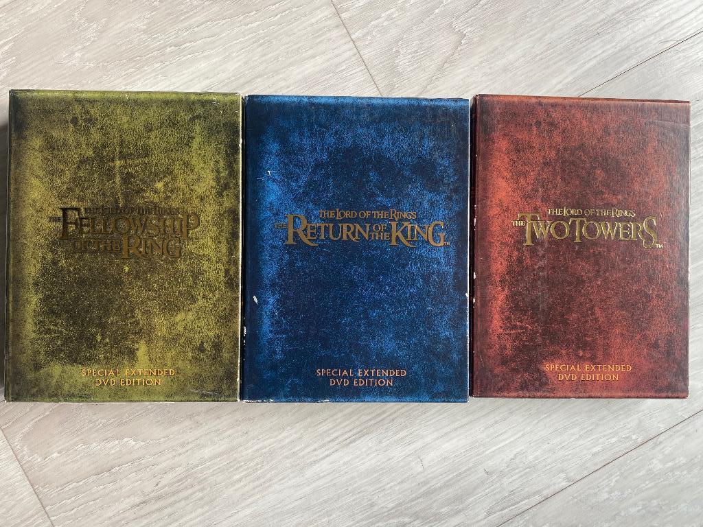 Dvd lord of the rings, Verzamelen, Lord of the Rings, Ophalen of Verzenden, Zo goed als nieuw, Overige typen