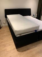 Auping Boxspring Original onderstel en hoofdboord Zwart, Ophalen, Gebruikt, Tweepersoons, Auping Boxsprign original