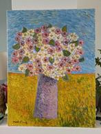 Schilderij landschap, Ophalen