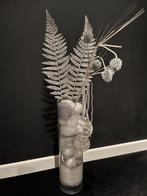 Kerststuk wit met zilver, Diversen, Kerst, Ophalen, Zo goed als nieuw