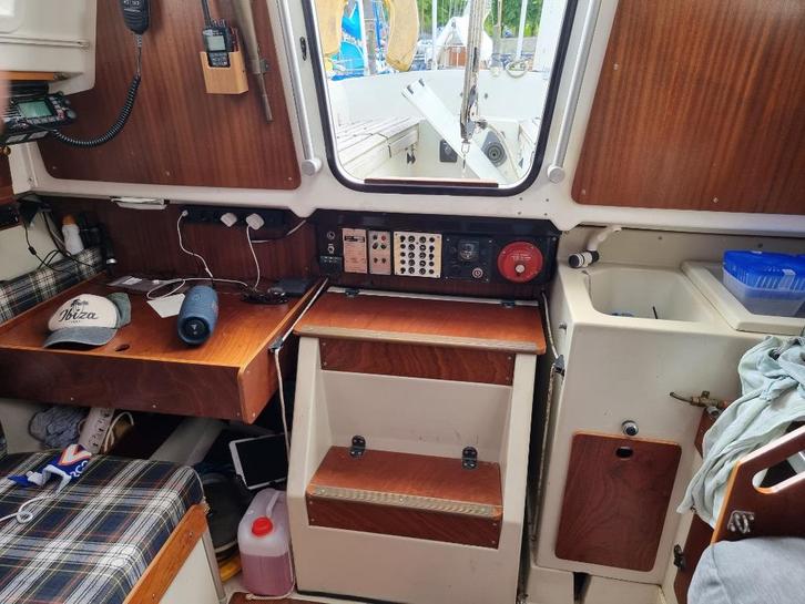 zeilboot etap 28, Watersport en Boten, Kajuitzeilboten en Zeiljachten, Gebruikt, Tourjacht of Cruiser, Polyester, 6 tot 9 meter