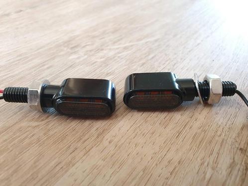 Knipperlichten staal bout Bobber / Chopper / Tracker E-keur, Motoren, Tuning en Styling, Ophalen of Verzenden