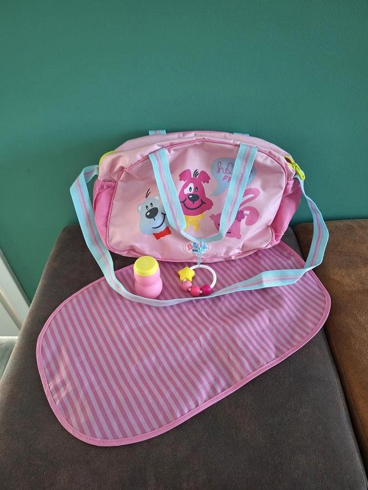 Baby Born Verzorgingstas, Kinderen en Baby's, Speelgoed | Poppen, Gebruikt, Babypop, Ophalen of Verzenden