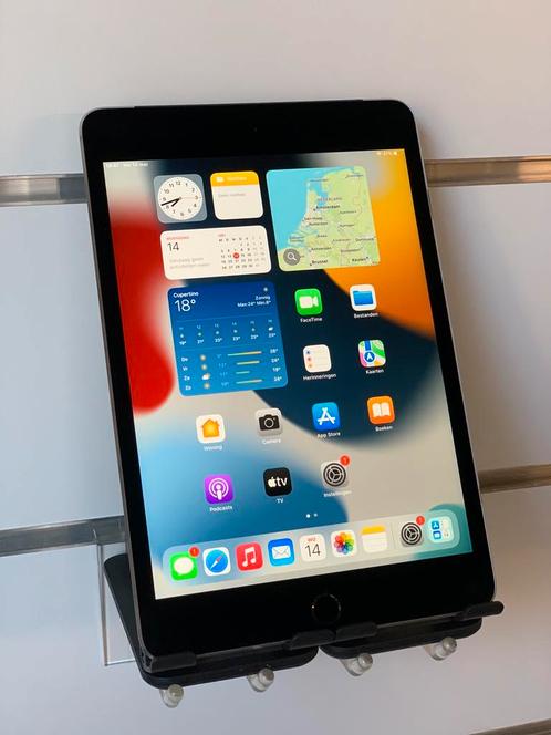 Ipad mini 4, Computers en Software, Apple iPads, Zo goed als nieuw, Apple iPad Mini, Wi-Fi en Mobiel internet, 8 inch, 16 GB, Zilver