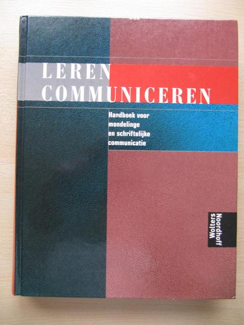 Leren communiceren van Steehouder en anderen, Boeken, Studieboeken en Cursussen, Zo goed als nieuw, HBO, Alpha, Ophalen of Verzenden